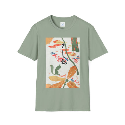 Book Illustration by Goyō Hashiguchi Softstyle T-Shirt