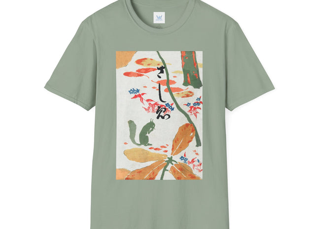 Book Illustration by Goyō Hashiguchi Softstyle T-Shirt