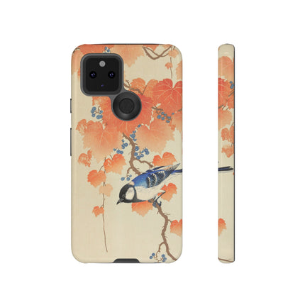 Japanese Bird and Branch by Ohara Koson Phone Cases