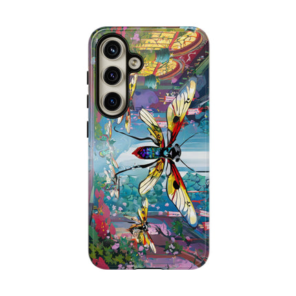 Neon Swarm Phone Cases