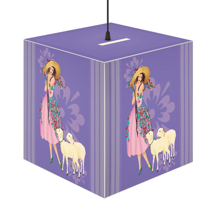 Easter Elegance Light Cube Lamp