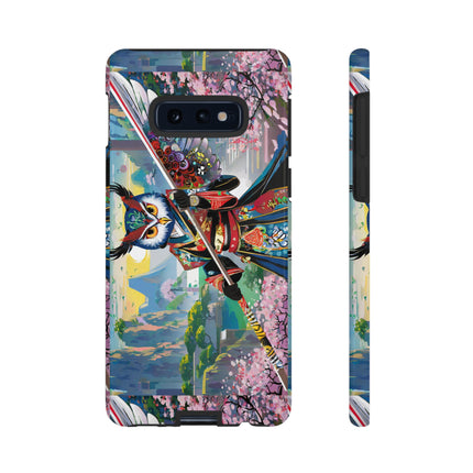 Cyberpunk Samurai Owl Phone Cases