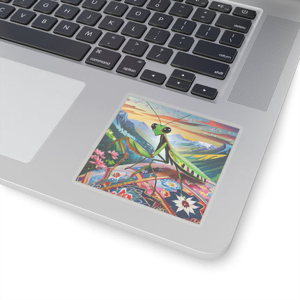 The Joyful Mantis Kiss-Cut Stickers (4 Sizes)