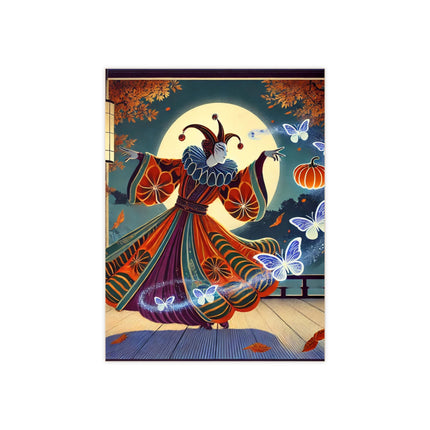 Court Magician with Ghost Butterflies Ceramic Tile