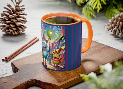Monster Parade Madness Colorful Mugs (11oz, 15oz)