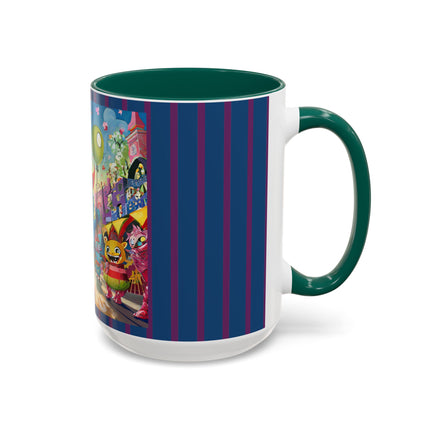 Monster Parade Madness Colorful Mugs (11oz, 15oz)