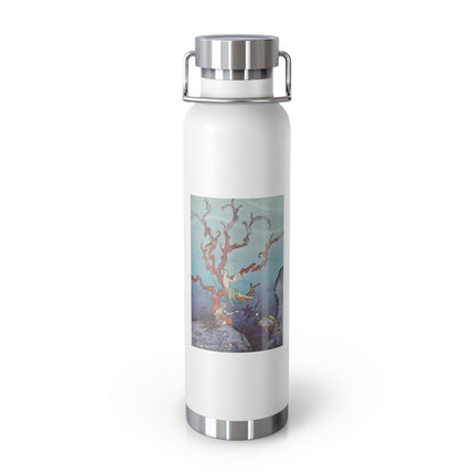 Beautiful Shells by Virginia Frances Sterrett Copper Vacuum Insulated Bottle, 22oz