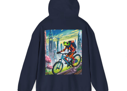 Cyberpunk Frog – Heavy Blend™ Hooded Sweatshirt