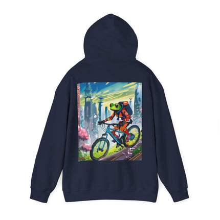Cyberpunk Frog – Heavy Blend™ Hooded Sweatshirt