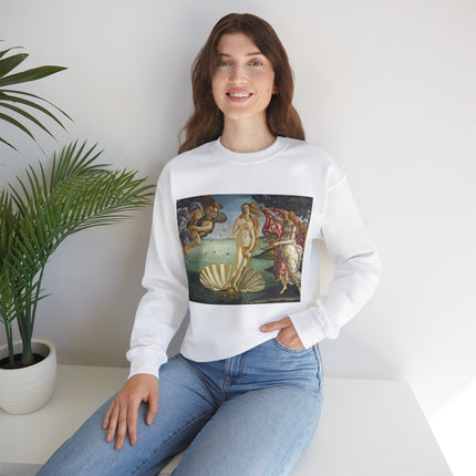 Birth of Venus by Sandro Botticelli Heavy Blend™ Crewneck Sweatshirt