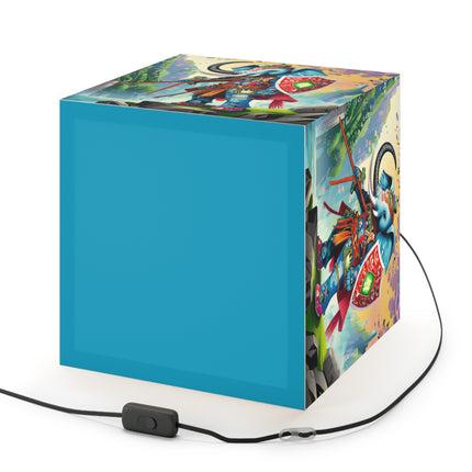 Cyberpunk Elephant Light Cube Lamp