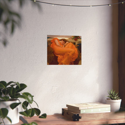 Flaming June by Frederic Leighton Matte Horizontal Posters