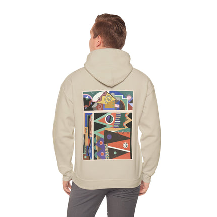 Collection decors et couleurs Pl.03 by Georges Valmier Heavy Blend™ Hooded Sweatshirt