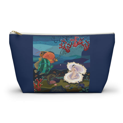 Ocean Pearl Siren Cosmetic Bag – Mystical Mermaid & Marine Enchantment
