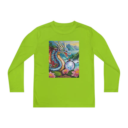 Wisdom's Guardian Youth Long Sleeve Competitor Tee – Dragon Magic & Ancient Wisdom