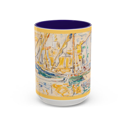 Saint-Tropez by Paul Signac Colorful Mugs (11oz, 15oz)