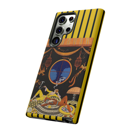 Falbalas et fanfreluches La paresse (Laziness) by George Barbier Phone Cases
