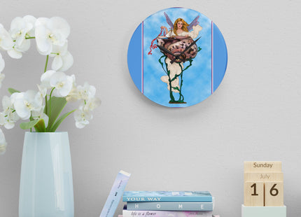 Enchanting Serenity Acrylic Wall Clock