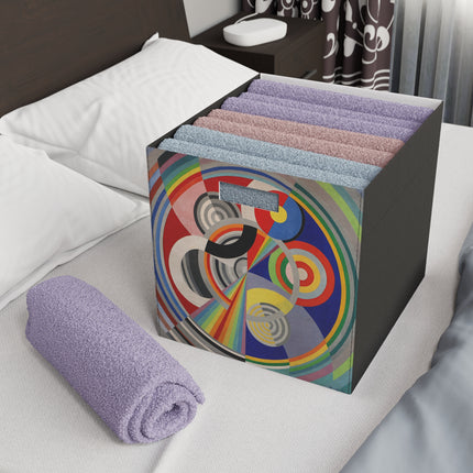 Rythme No. 1 by Robert Delaunay Felt Storage Box