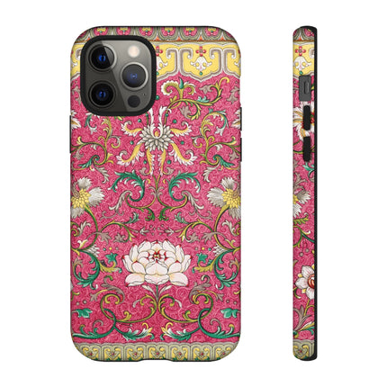 Pink Floral Pattern by Owen Jones Phone Cases