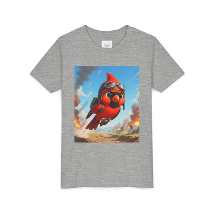 Cardinal Dive Bomber Youth Short Sleeve Tee