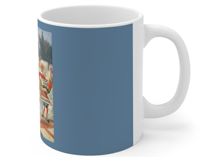 Off with her head! Off with— by Sir John Tenniel Ceramic Mug 11oz