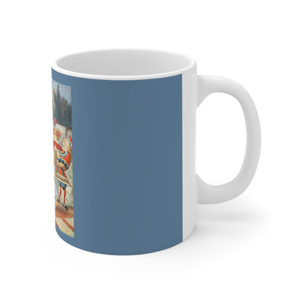 Off with her head! Off with— by Sir John Tenniel Ceramic Mug 11oz