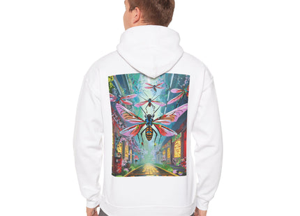 Neon Swarm – Heavy Blend™ Hooded Sweatshirt