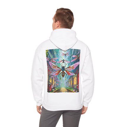 Neon Swarm – Heavy Blend™ Hooded Sweatshirt
