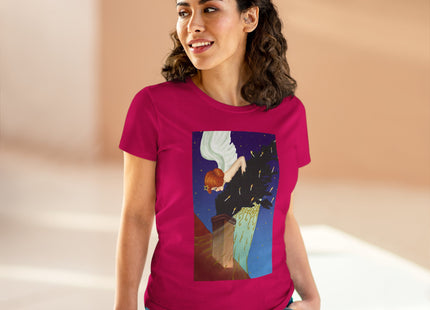The Christmas Angel Women's Midweight Cotton Tee