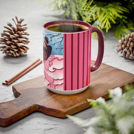 Winter Rose Empress Colorful Mugs (11oz, 15oz)