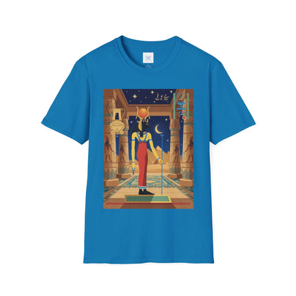 Bastet Egyptian Cat Goddess T-Shirt – Joy, Protection & Feline Grace