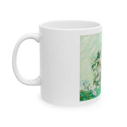 Roses by Vincent Van Gogh Ceramic Mug (11oz, 15oz)