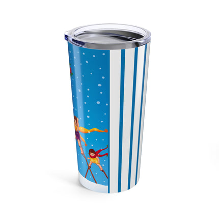 Snowfall & Couture Tumbler 20oz