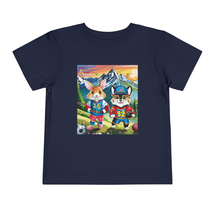 Animal Athletes Toddler Short Sleeve Tee