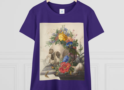 Vanitas Still Life by Herman Henstenburgh Women's Midweight Cotton Tee