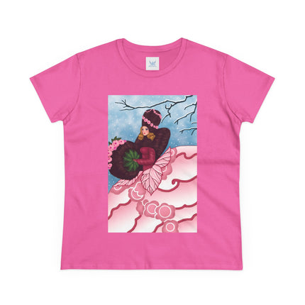 Winter Rose Empress Women's Midweight Cotton Tee