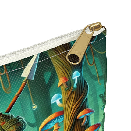 Silent Stripes Accessory Pouch – Stealthy Tiger & Misty Jungle