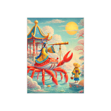 The Celestial Crab Navigator Ceramic Tile