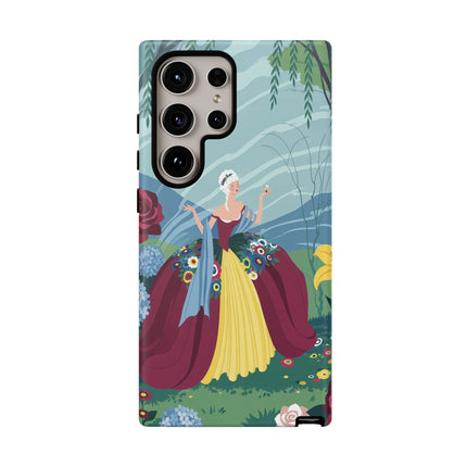 🌹🌿 The Willow Garden Promenade Phone Case – Art Deco Floral Elegance