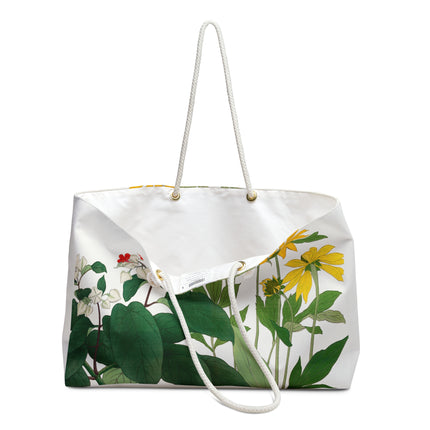 Clerodendrum & Rudbeckia by Tanigami Kônan Weekender Bag