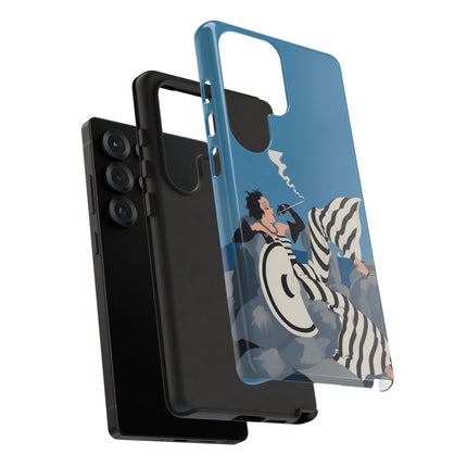 Art Deco Smoker Phone Case – Glamorous Lounging & Timeless Allure