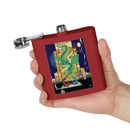 Celestial Dragon Gathering Flask – Mythic Majesty & Timeless Tradition