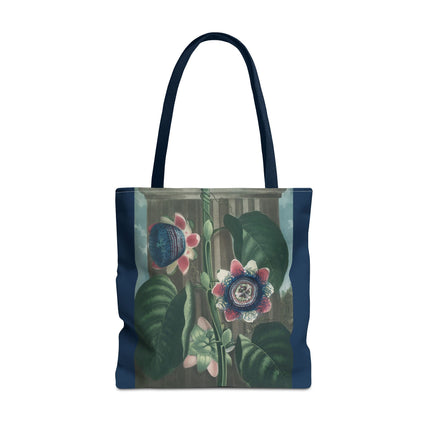 The Passion Flower by Robert John Thornton Tote Bag (AOP)