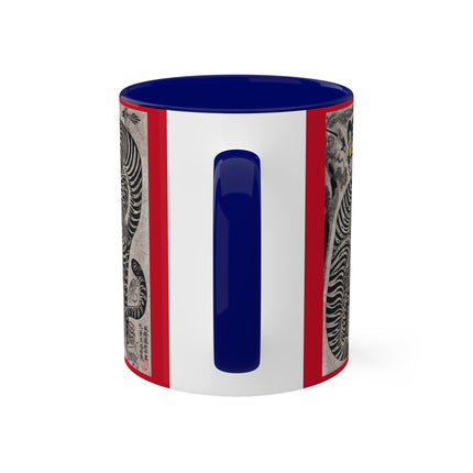 Talismanic Tiger Colorful Mugs, 11oz