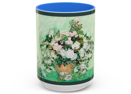 Roses by Vincent Van Gogh Colorful Mugs (11oz, 15oz)