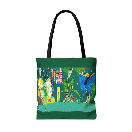 Enchanting Fairies of A Midsummer Night's Dream Tote Bag (AOP)
