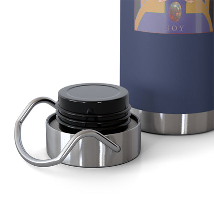October & Opal, Tourmaline (from the Gem Series) by Sofia Chiostri Copper Vacuum Insulated Bottle, 22oz