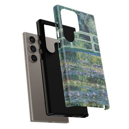 Water Lilies and Japanese Bridge by Claude Monet Phone Cases