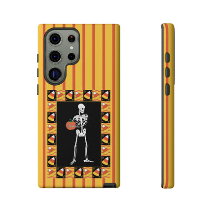 Candy Corn Skeleton Phone Cases